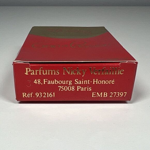 Grain de Passion Nicky Verfaillie Eau de Toilette Mini Perfume 3.75ml 1/8 oz NIB - Picture 8 of 8